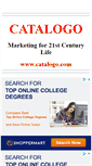 Mobile Screenshot of catalogo.com